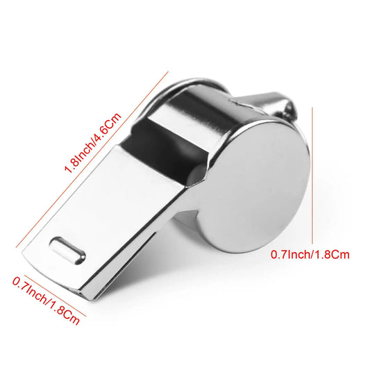Steel Football Whistle