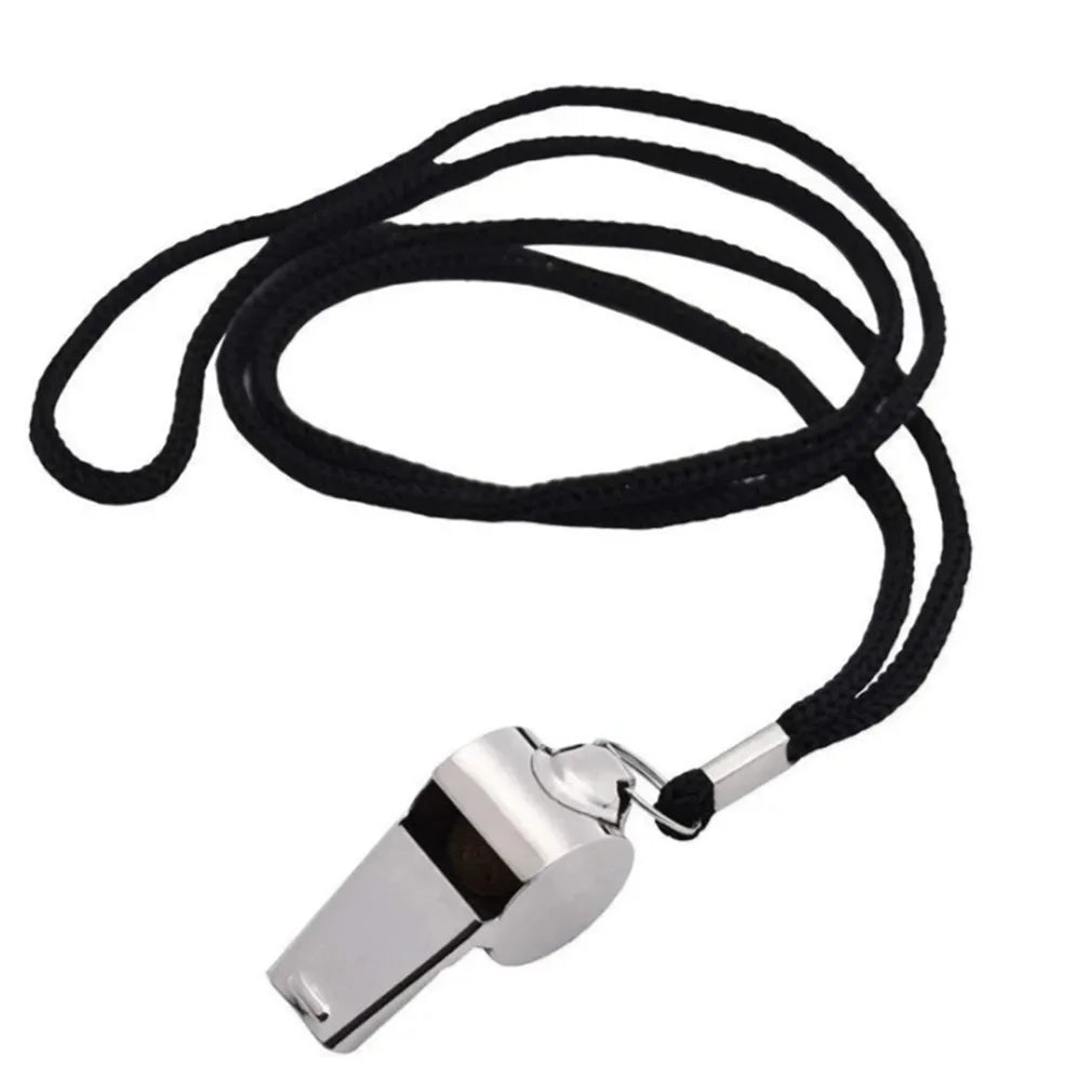 Steel Football Whistle