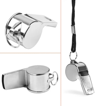 Steel Football Whistle